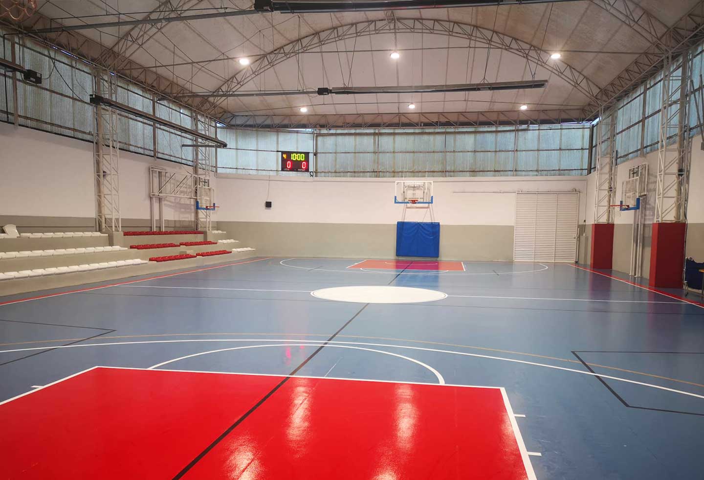 Nueva iluminación LED Deportiva en Club de Basket Sant Pere (Terrassa)