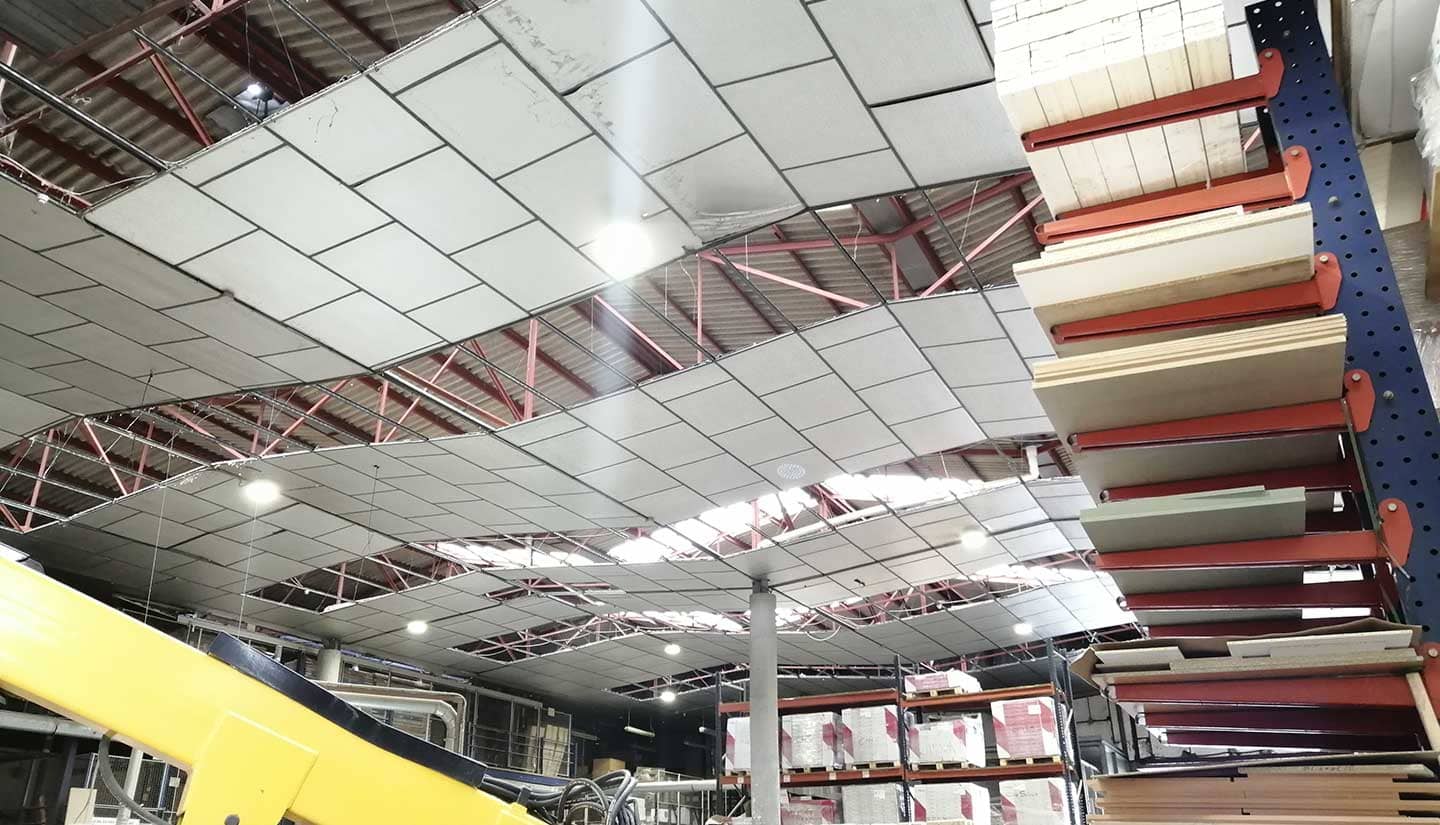 Renovación de iluminación en nave industrial - Cuina Solució