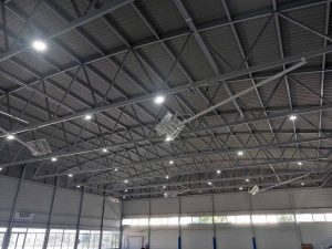Proyecto de Iluminación deportiva LED - Pabellón deportivo Les Casernes de Vilanova