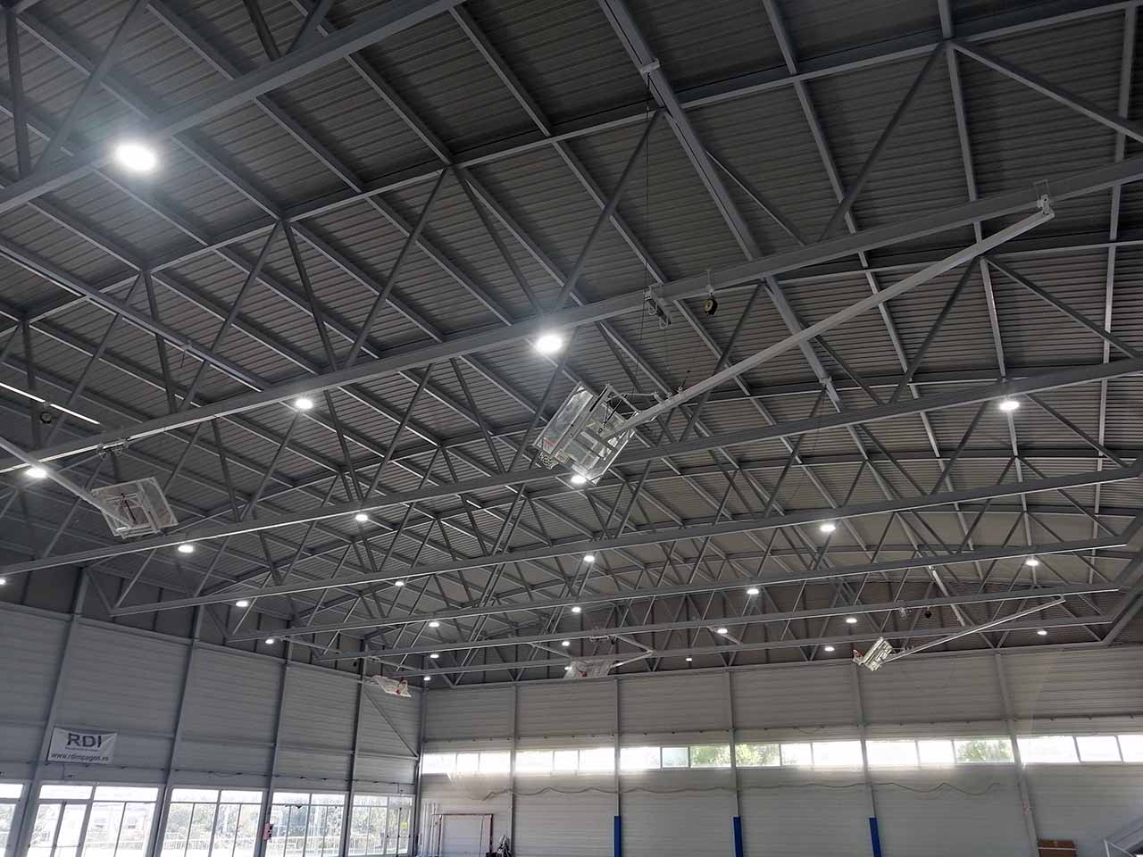 Proyecto de Iluminación Deportiva - Pabellón deportivo - La Collada