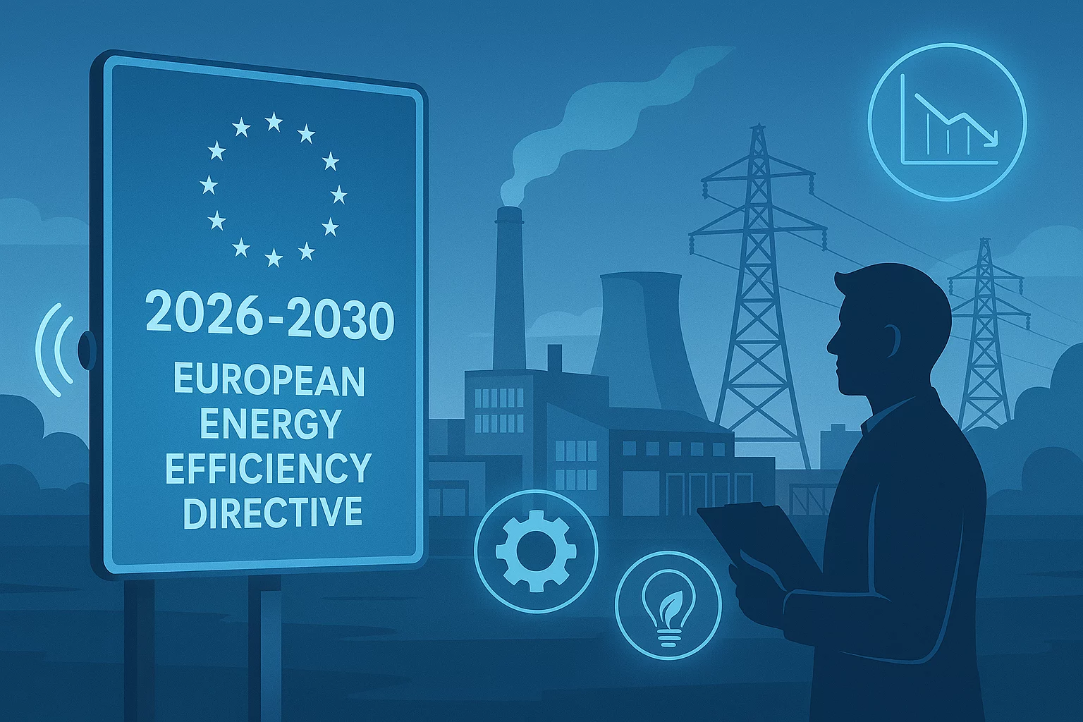 Cómo preparar tu industria para la nueva Directiva Europea de Eficiencia Energética 2026–2030