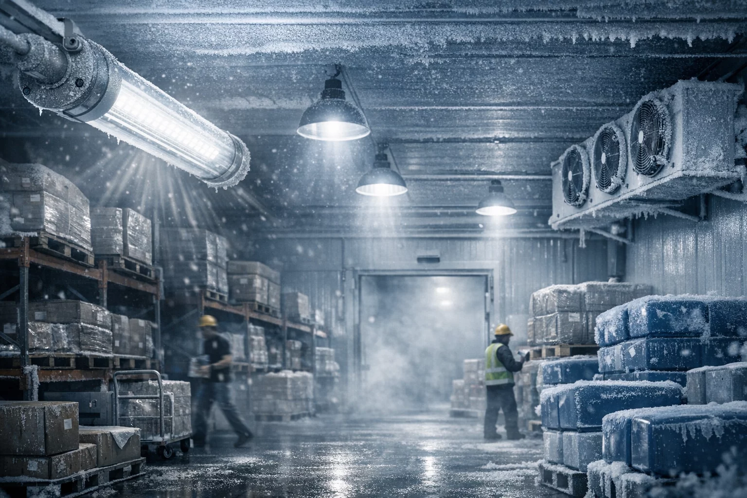 Iluminación LED para cámaras frigoríficas