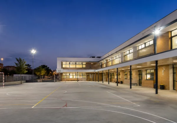 iluminacion centro educativo