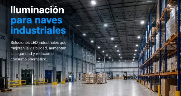 iluminación nave industrial